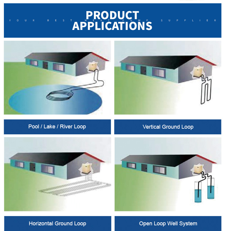 product-NULITE-8KW-112KW Geothermal heat pump Ground source Water source heat pump for heating cooli